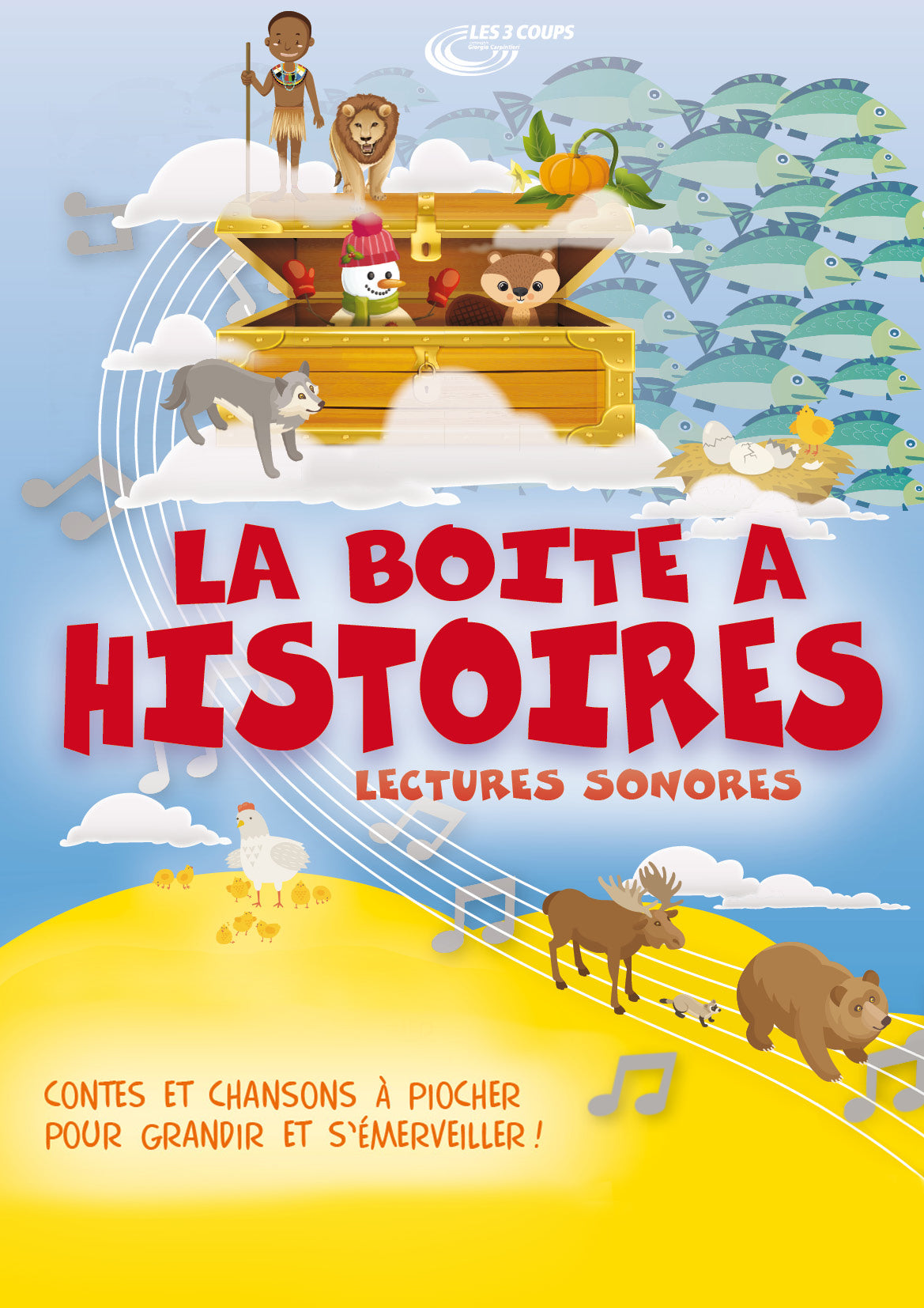 La boite à histoires mardi 07, mercredi 08 et jeudi 09 avril à 11H et 15h30