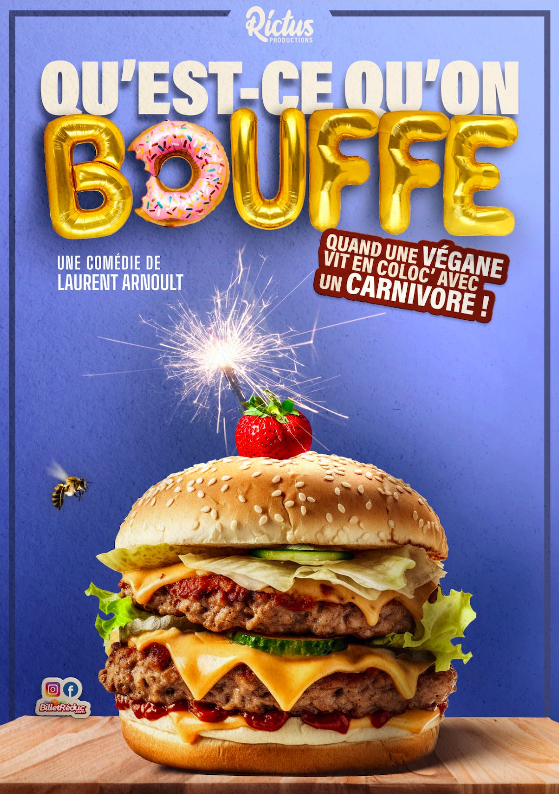 QU'EST CE QU'ON BOUFFE? 06 ET 07 février à 21h et 08 février à 17h