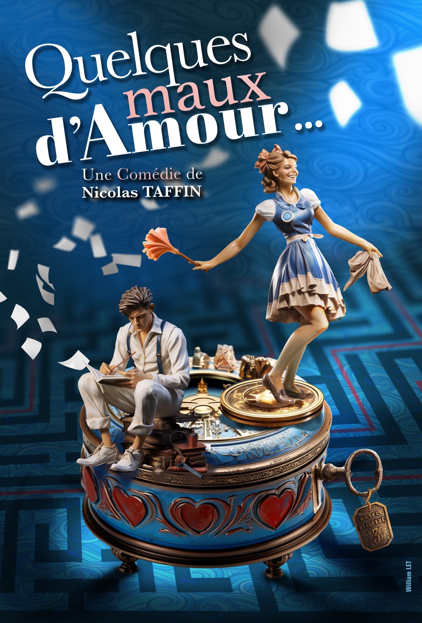 Quelques maux d'amour vendredi 06 et samedi 07 novembre à 21h et dimanche 07 novembre à 17h