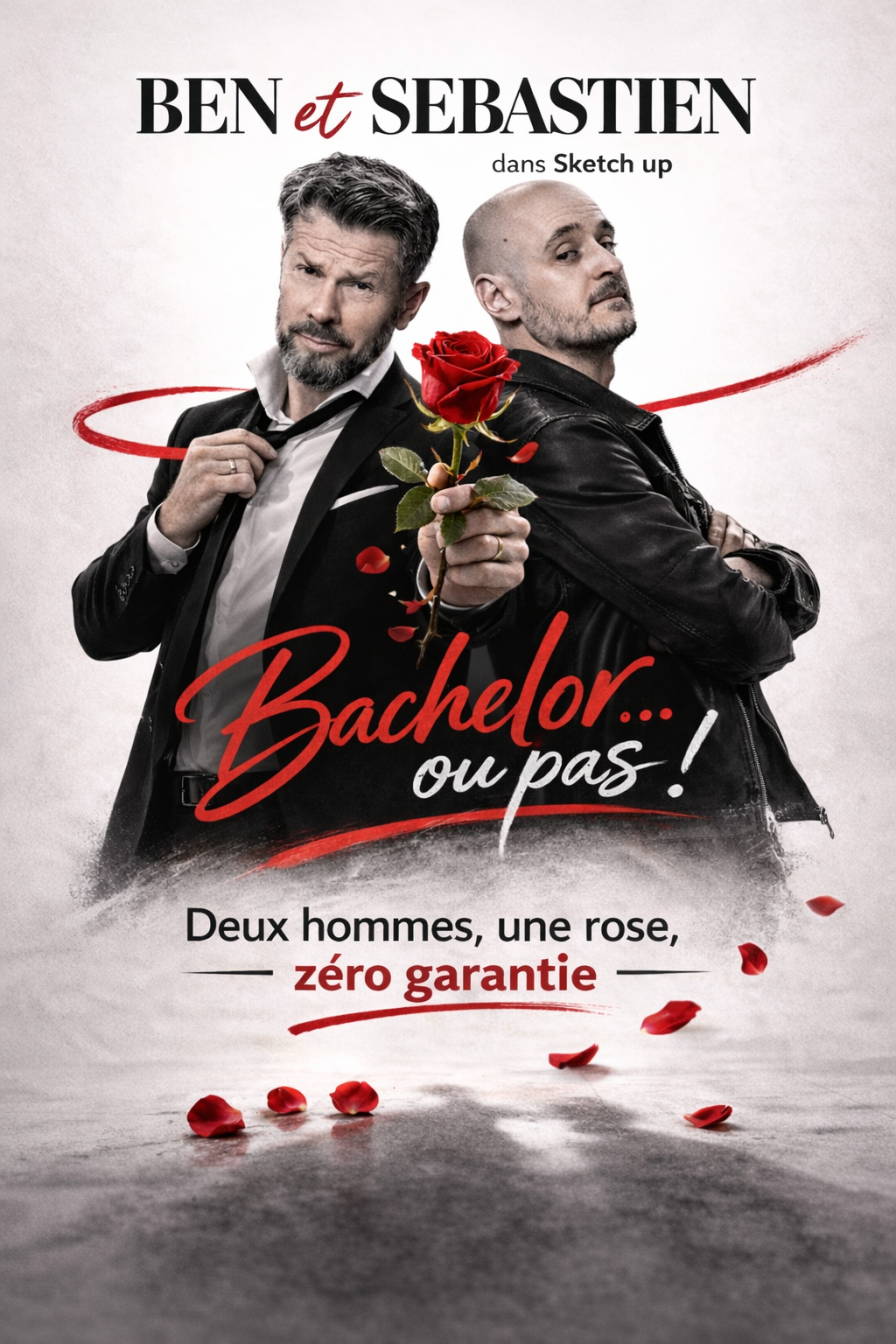 BACHELOR OU PAS vendredi 12 et samedi 13 février 2027 à 20h30 et dimanche 14 février 2027 à 17h