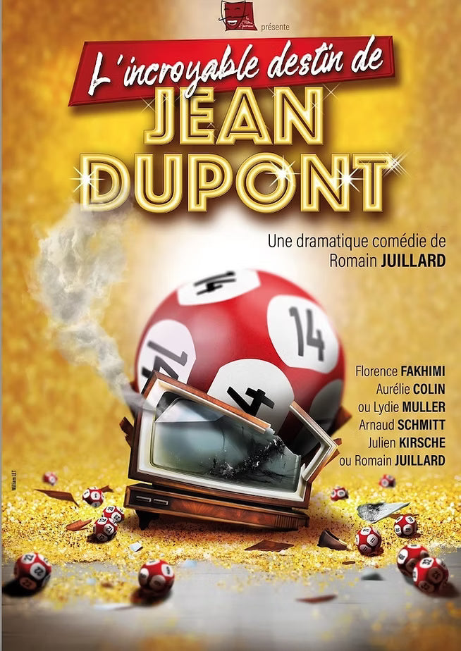 L'INCROYABLE DESTIN DE JEAN DUPONT 28 et 29 novembre à 21h et 30 novembre à 17h