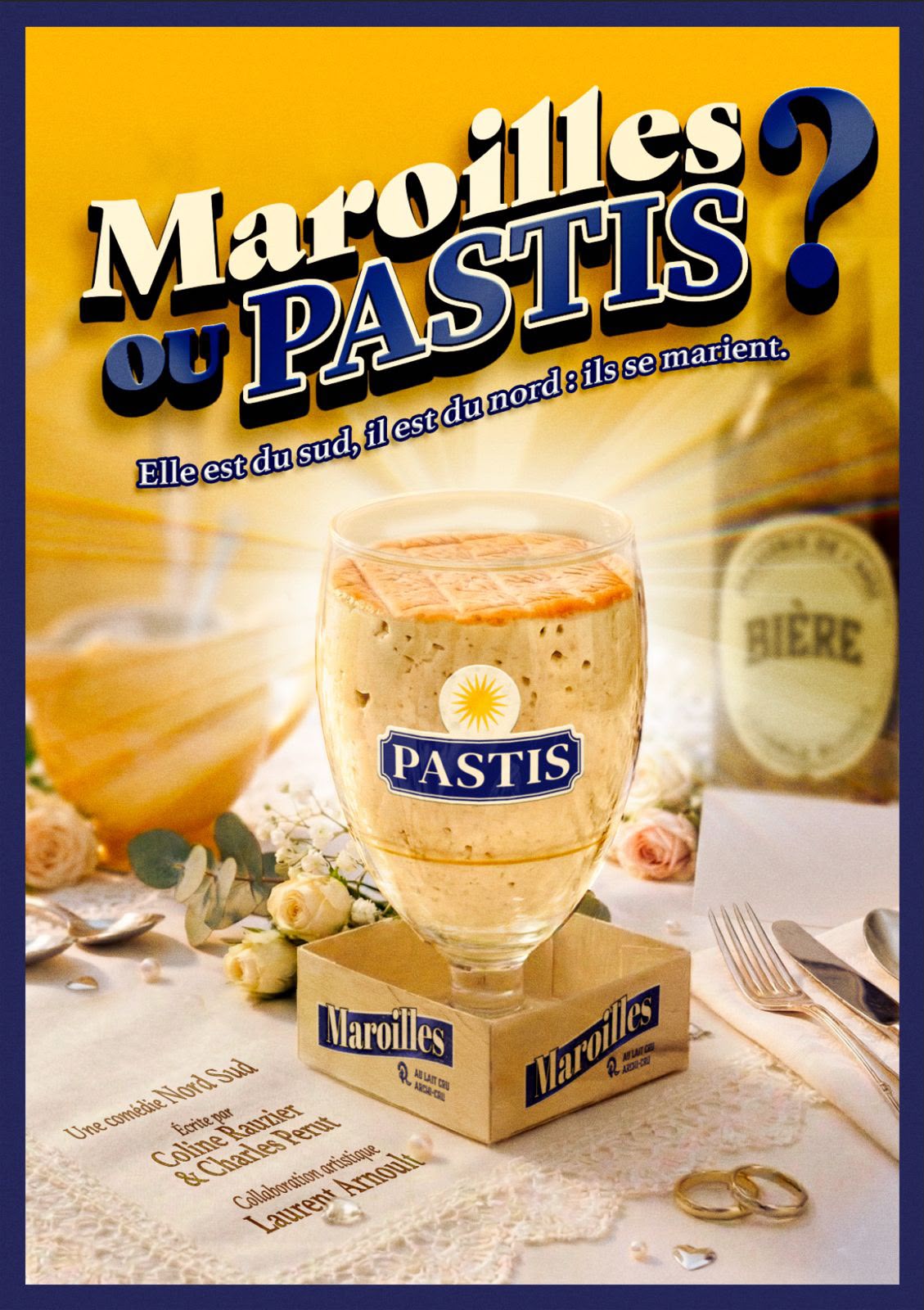 MAROILLES OU PASTIS vendredi 04 et samedi 05 décembre à 20h30 et dimanche 06 décembre à 17h