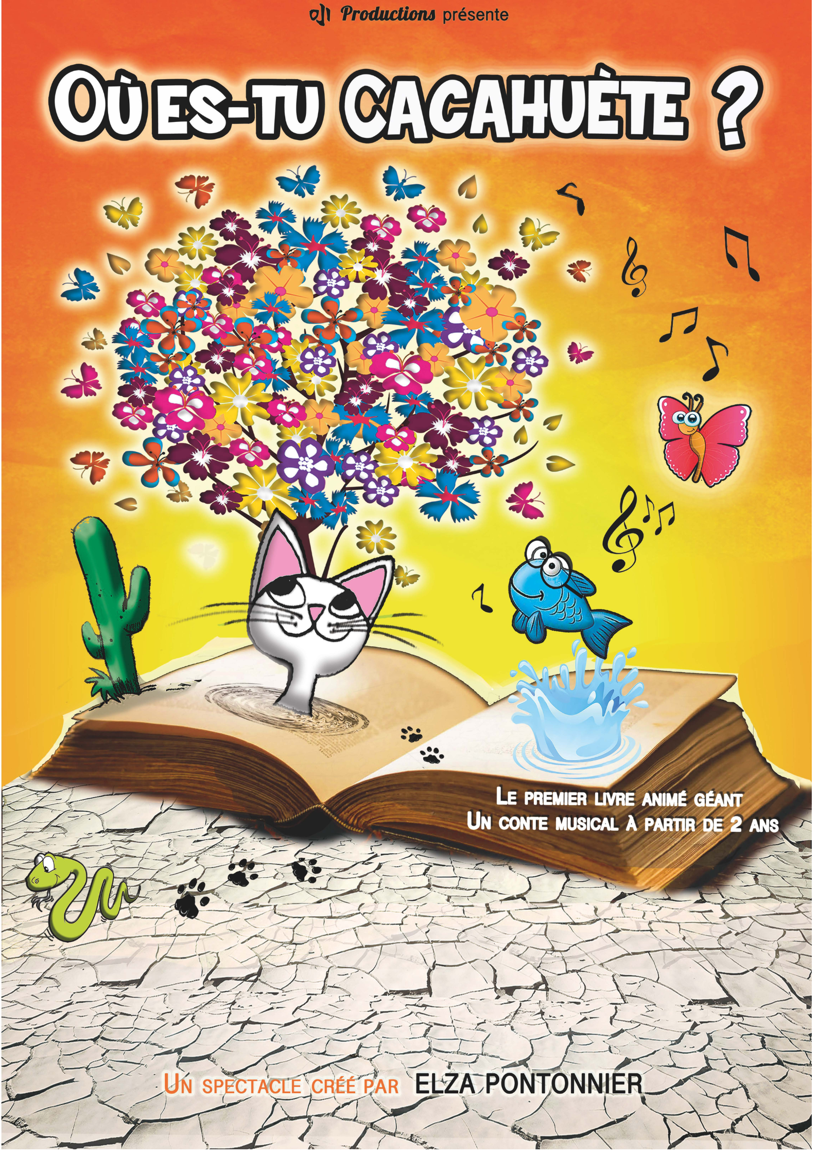 OÙ ES TU CACAHUÈTE ?  21, 22 et 23 octobre à 11h